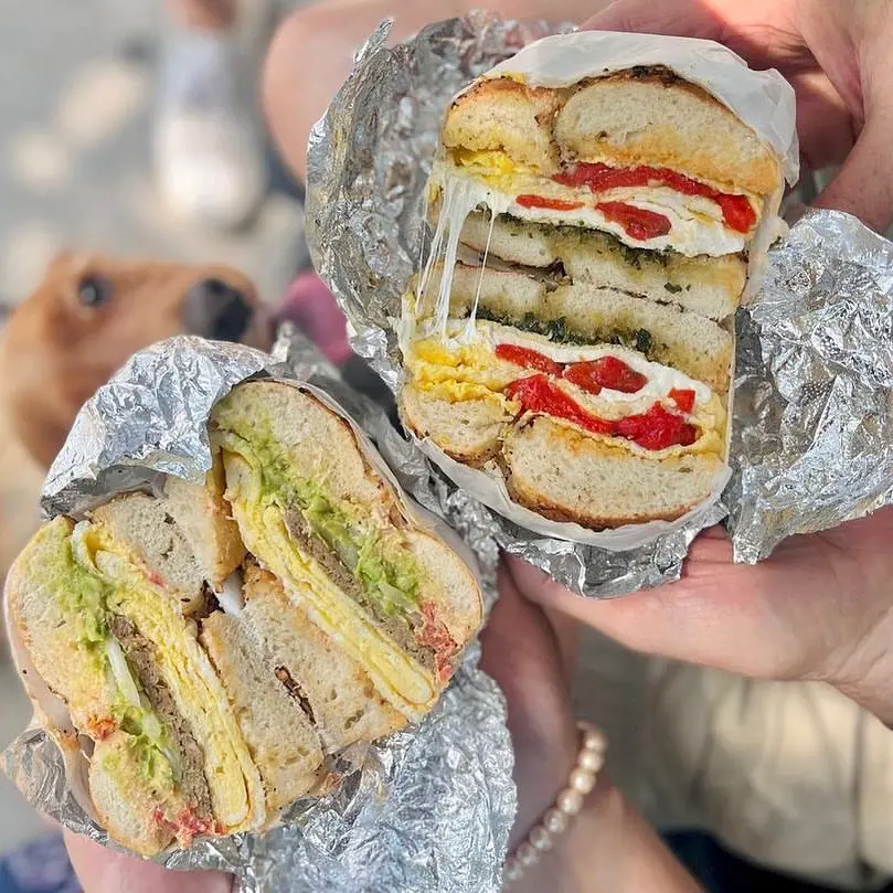 Bagels from Tompkins Square Bagels.