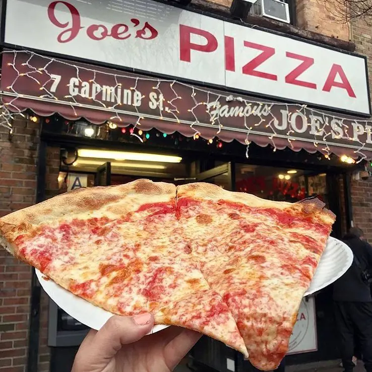 The best slices at Joe's Pizza