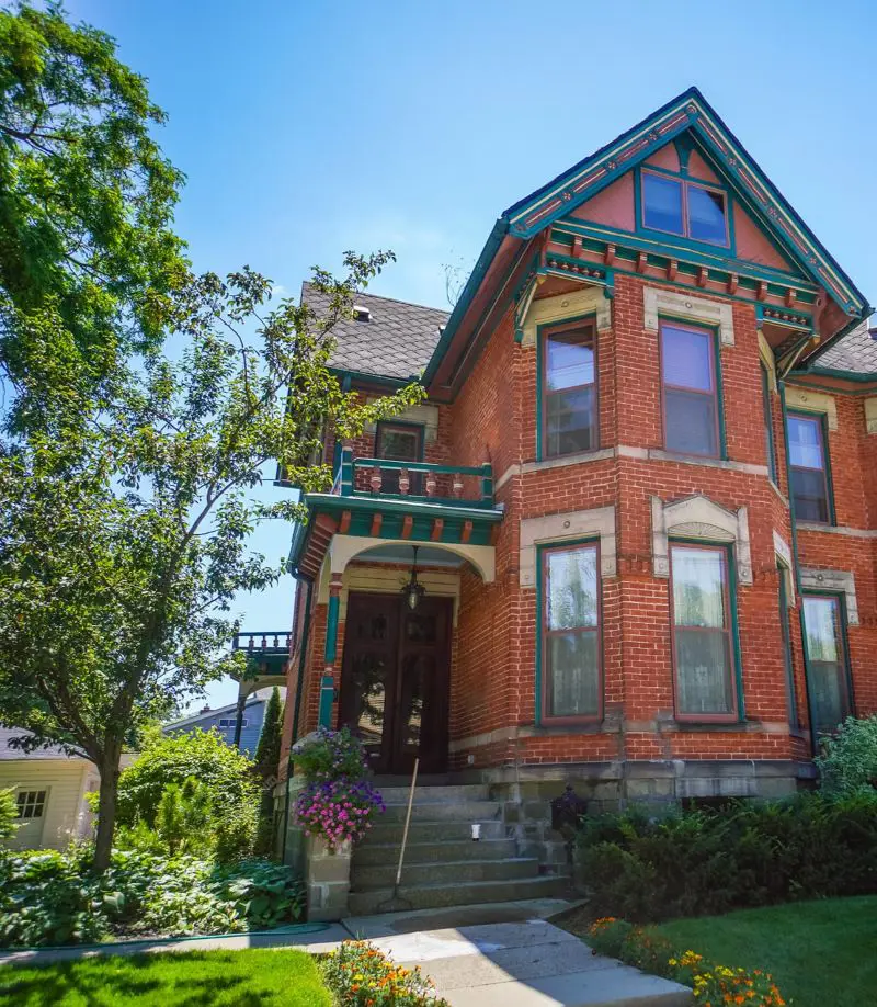 Historic Webster House Bed and Breakfast, located in Bay City. 