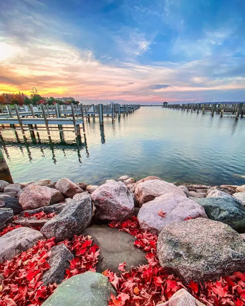 Stunning Pickerel lake in Petoskey MI. 