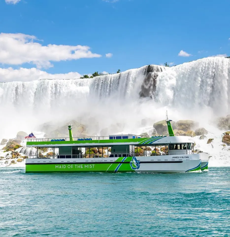 Enjoy boat tour with Maid of the Mist this summer in the falls