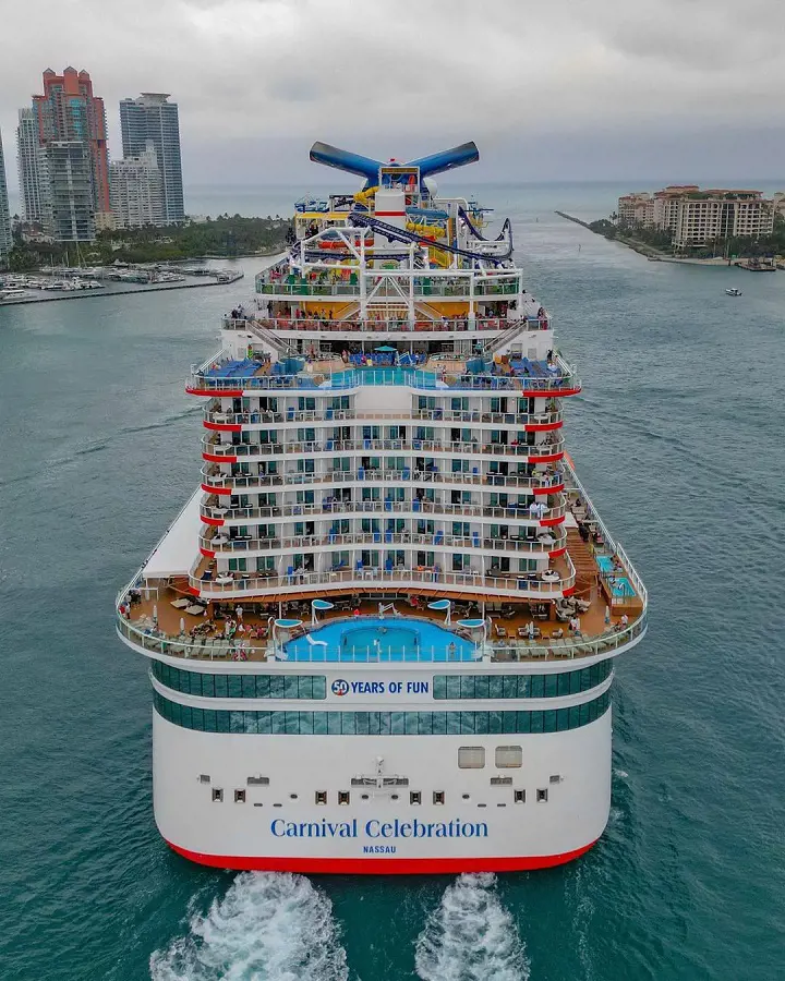 Carnival Celebration has some of the best deck parties.