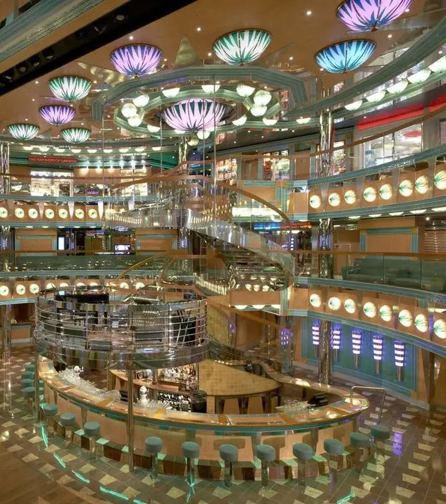 Interior of Carnival Magic.