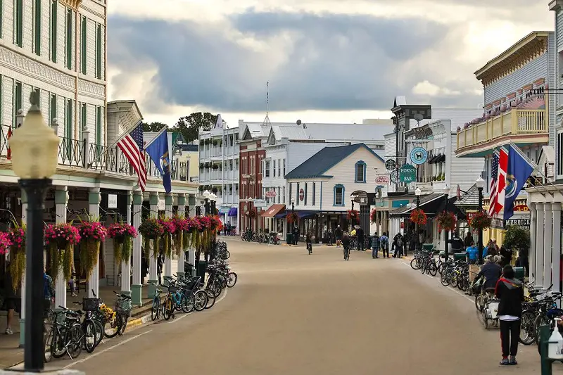 Mackinac Island boasts resort, bed & breakfasts, boutique hotels, historic inns, condos, and even homes. 