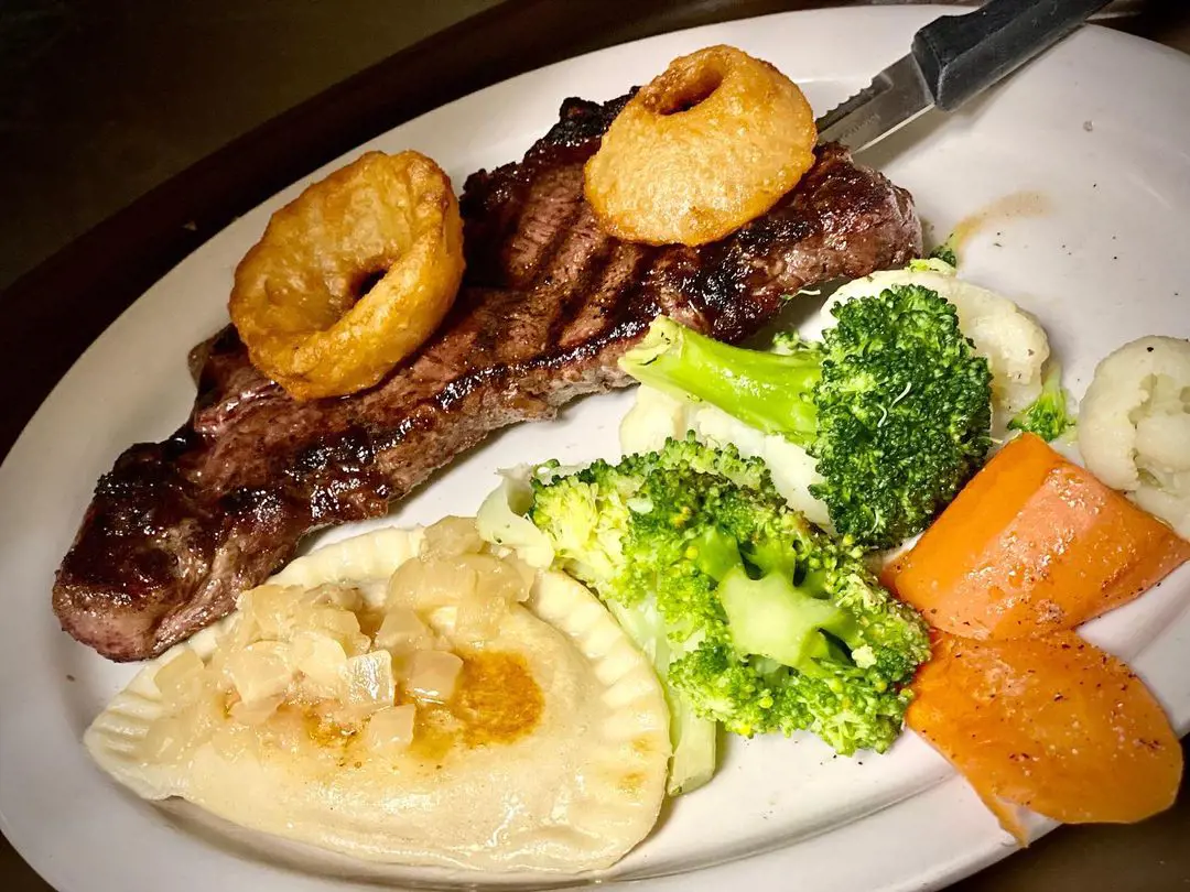 Try some delicious steak and pierogi at Polish Nook