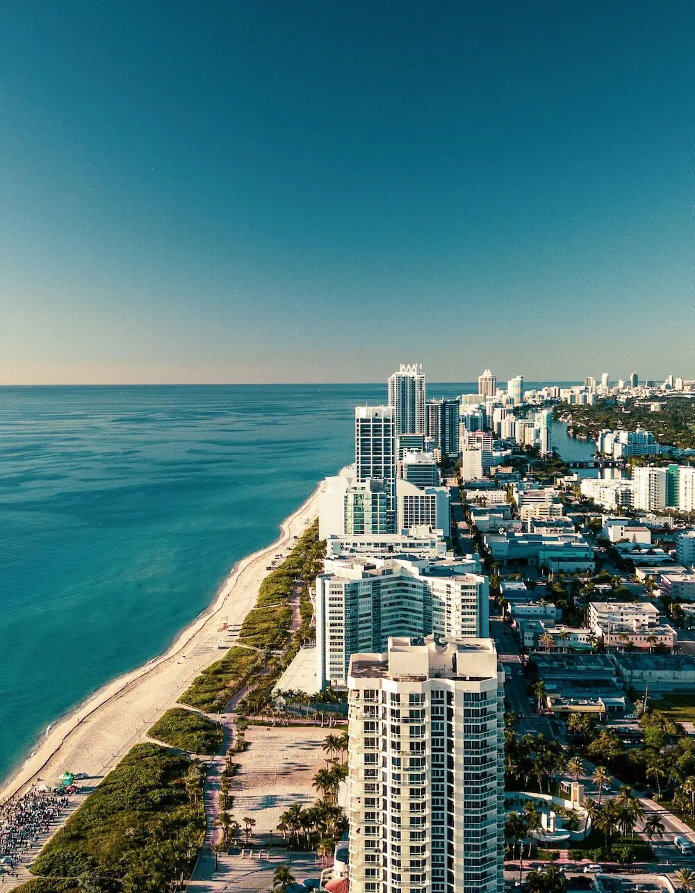 Hotels on Miami Beach (Photo Courtesy: Mike's Aerial Photography LLC)