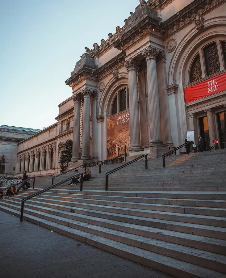 MET stairs in the dawn. (Photo By: Diane Picchiottino)